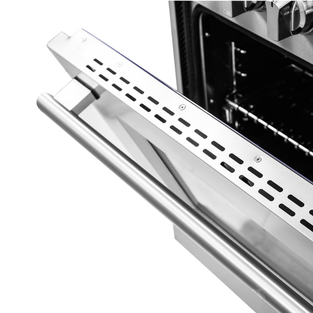 FORNO - Capriasca Titanium Professional 30&quot; Freestanding Dual Fuel Range