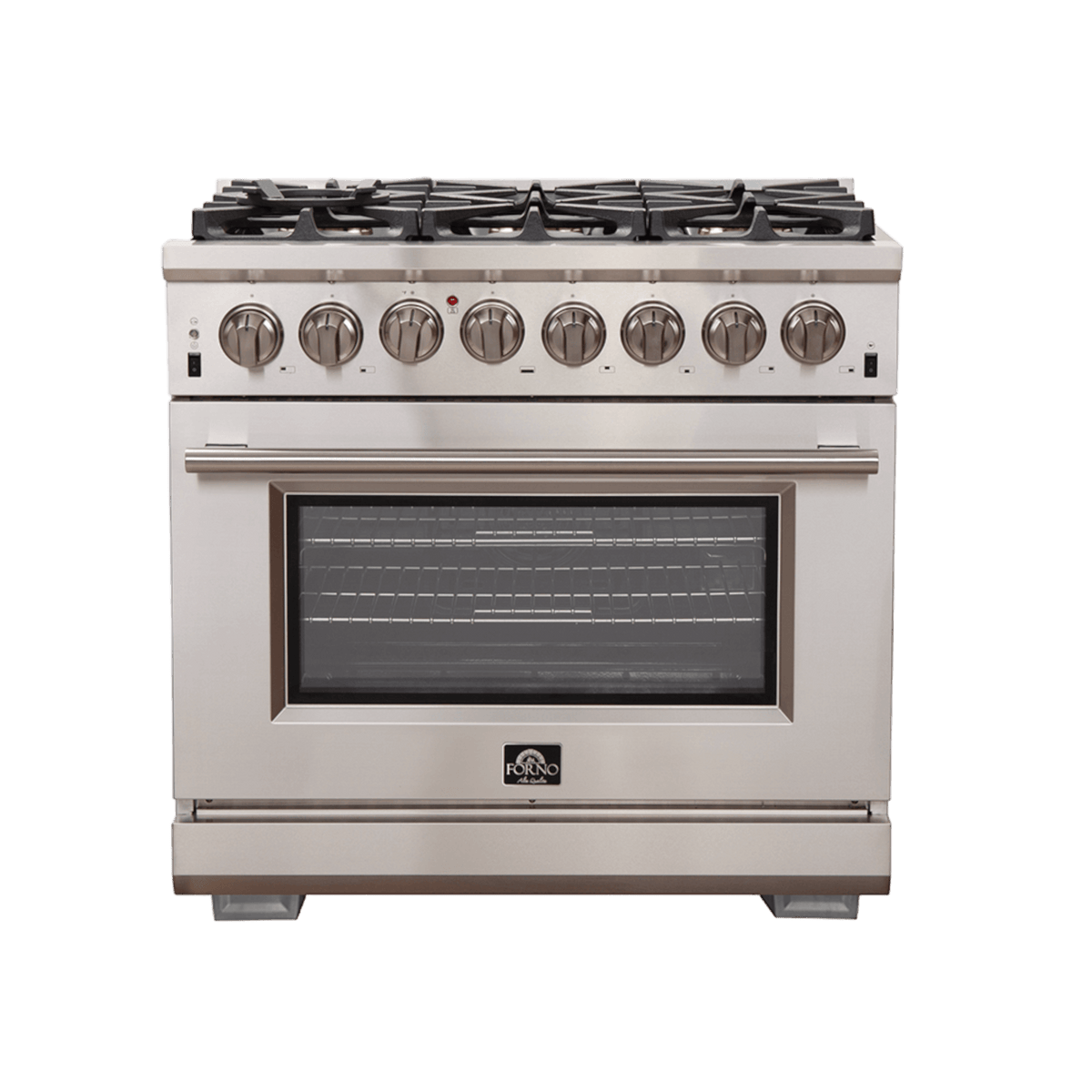 FORNO - Capriasca 36&quot; Freestanding Dual Fuel Range