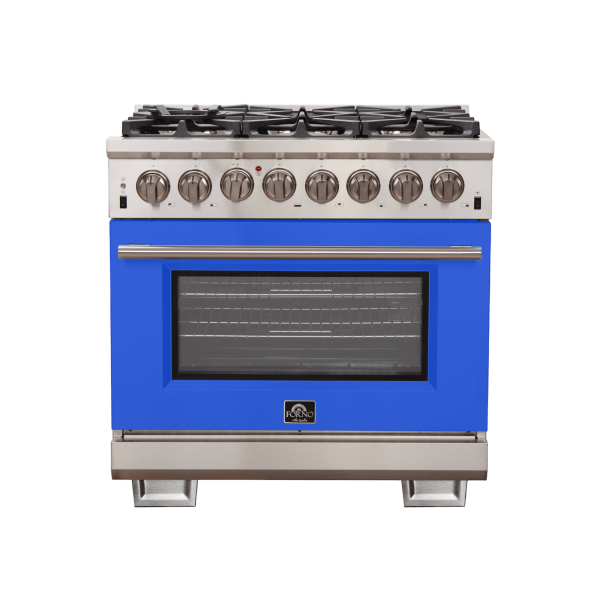 FORNO - Capriasca 36&quot; Freestanding Dual Fuel Range