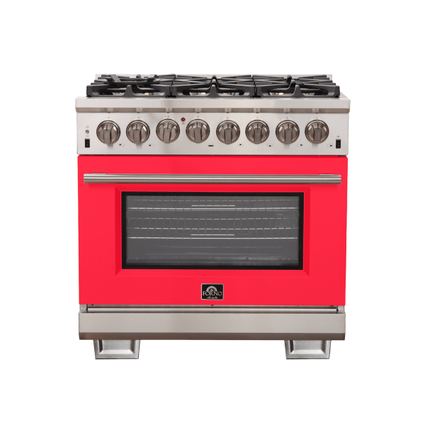 FORNO - Capriasca 36&quot; Freestanding Dual Fuel Range