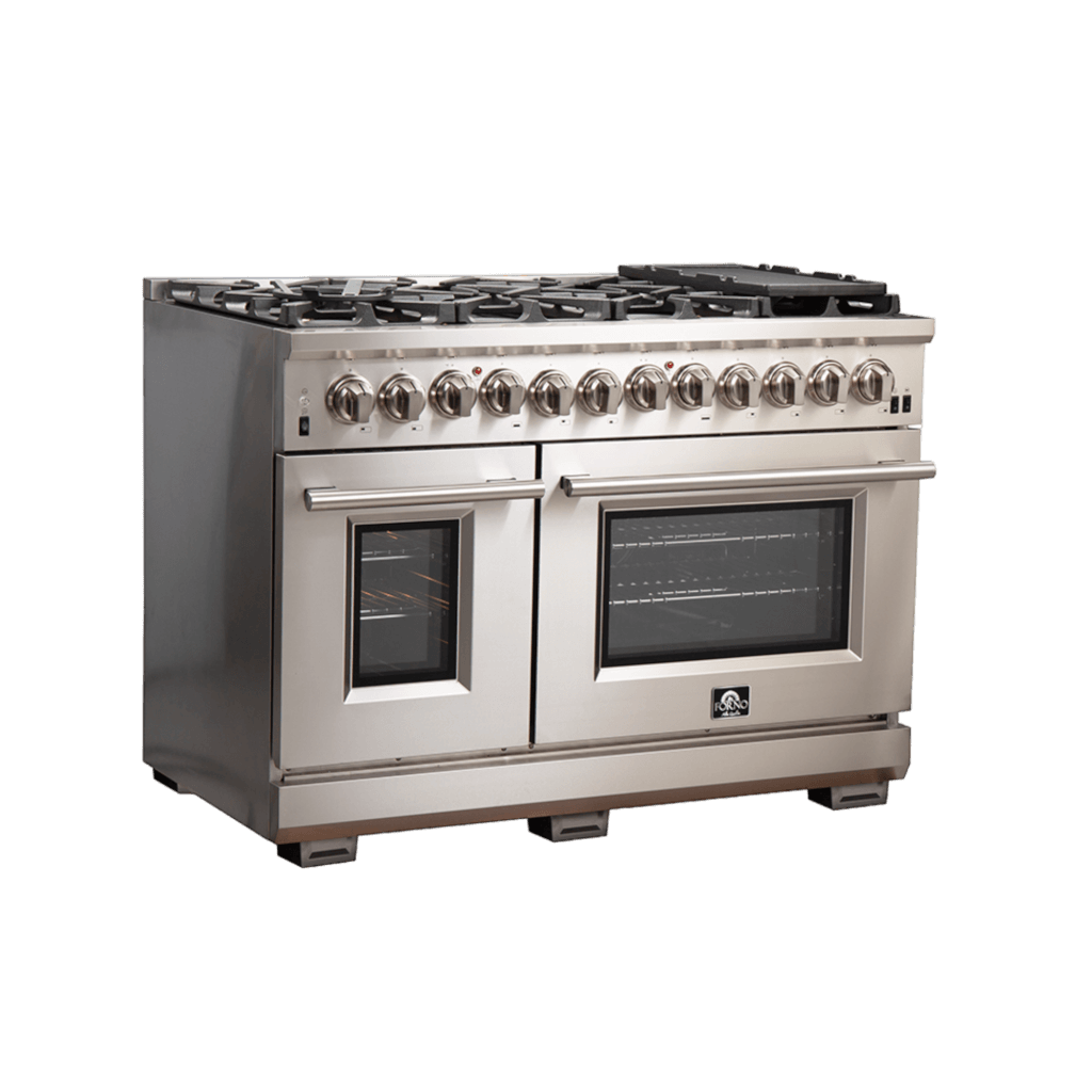 FORNO - Capriasca 48″ Freestanding Dual Fuel Range