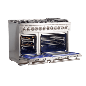 FORNO - Capriasca 48″ Freestanding Dual Fuel Range