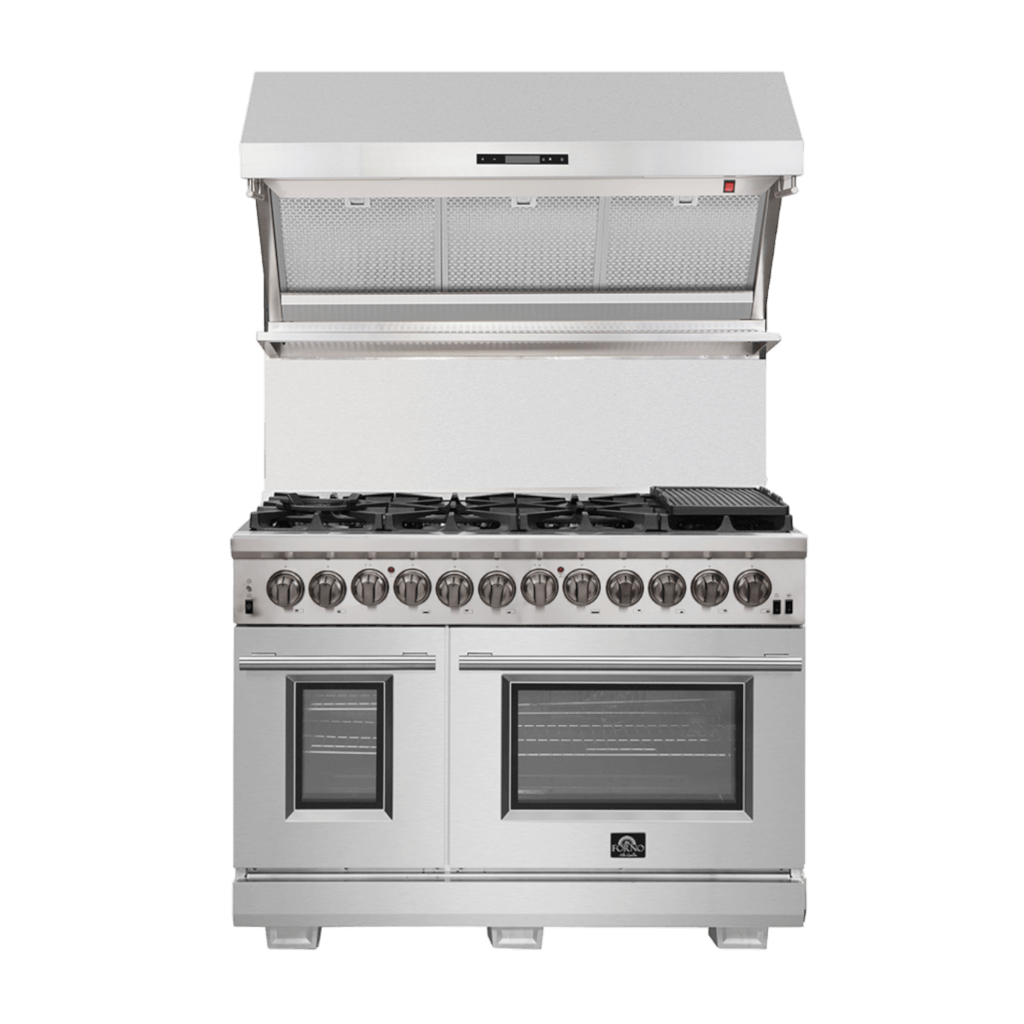 FORNO - Capriasca 48″ Freestanding Dual Fuel Range
