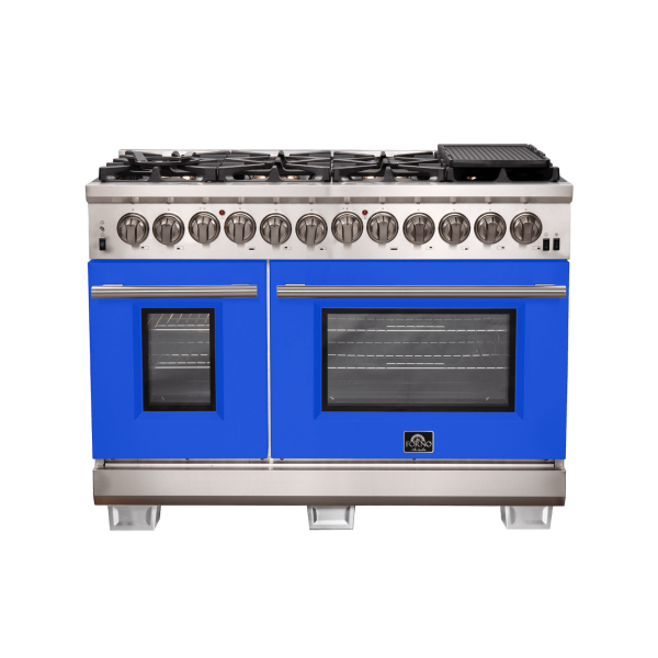 FORNO - Capriasca 48″ Freestanding Dual Fuel Range