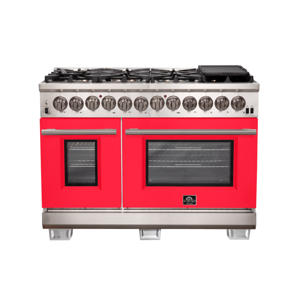 FORNO - Capriasca 48″ Freestanding Dual Fuel Range