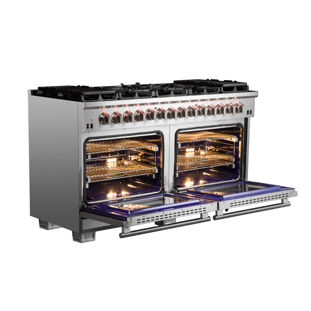 FORNO - Capriasca 60″ Freestanding Dual Fuel Range