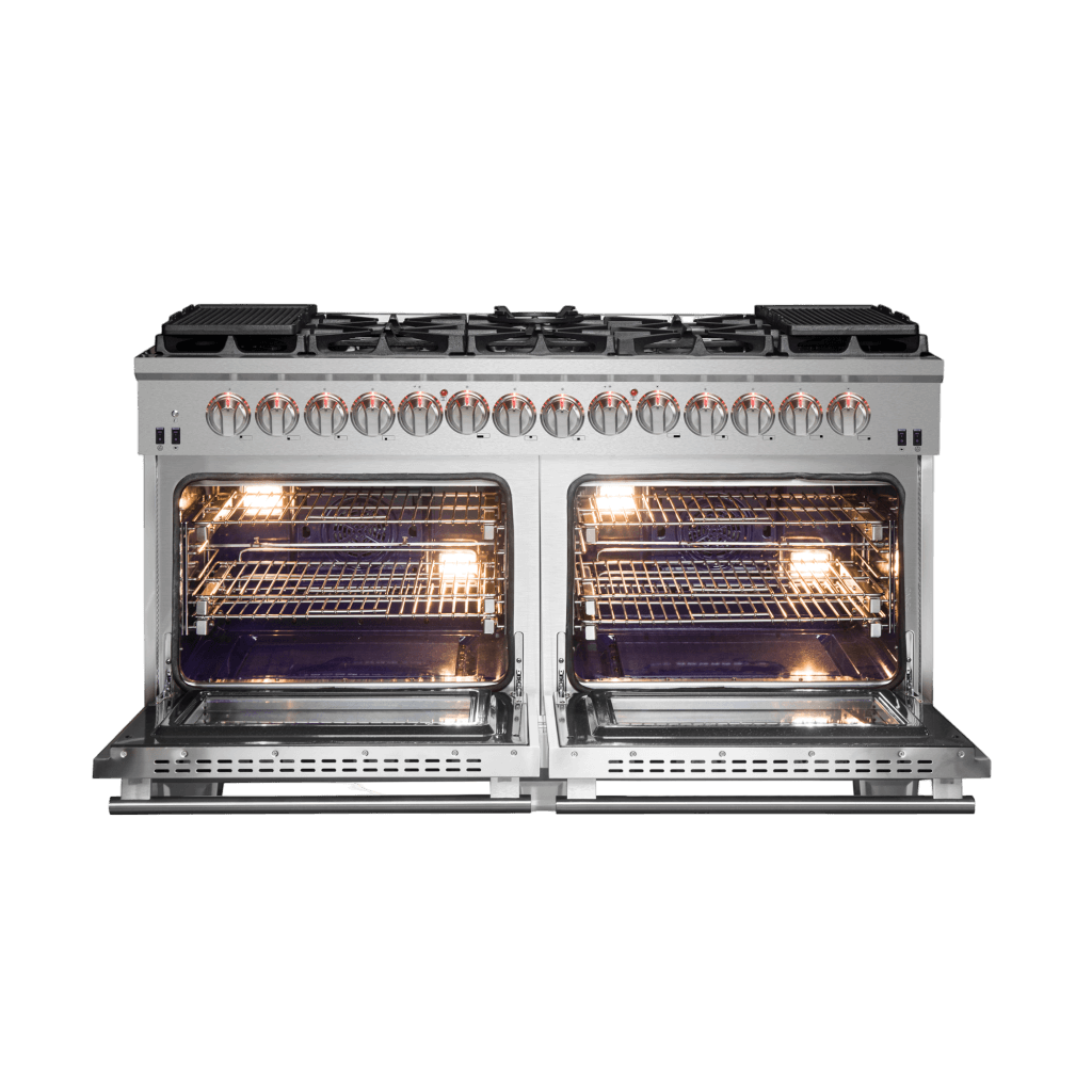 FORNO - Capriasca 60″ Freestanding Dual Fuel Range