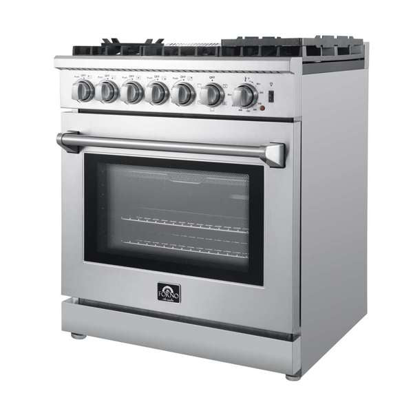 FORNO - Forno Lazio 30&quot; Freestanding Dual Fuel Range