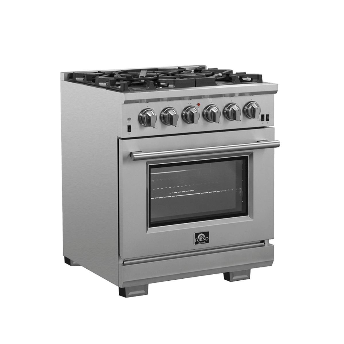 FORNO - Capriasca Titanium Professional 30&quot; Freestanding Gas Range