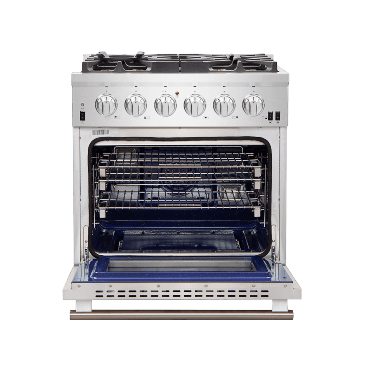 FORNO - Capriasca Titanium Professional 30&quot; Freestanding Gas Range