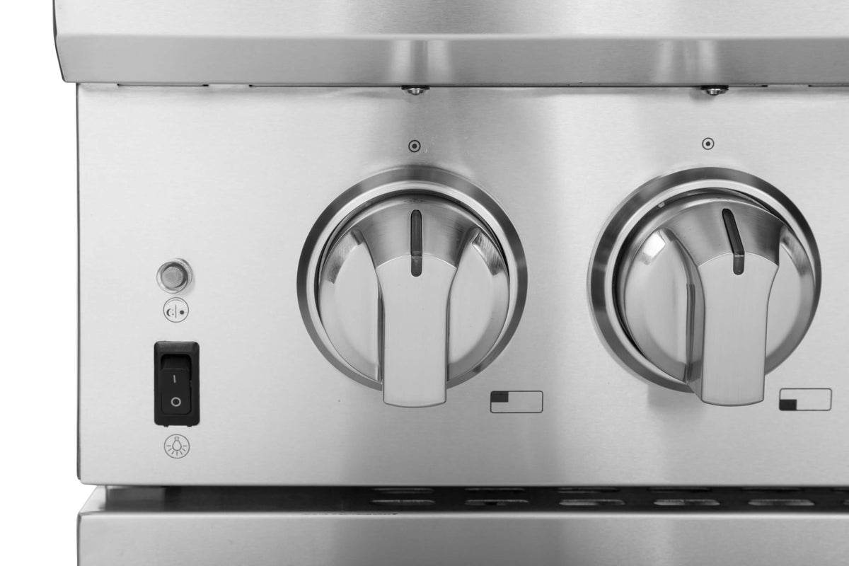 FORNO - Capriasca Titanium Professional 30&quot; Freestanding Gas Range