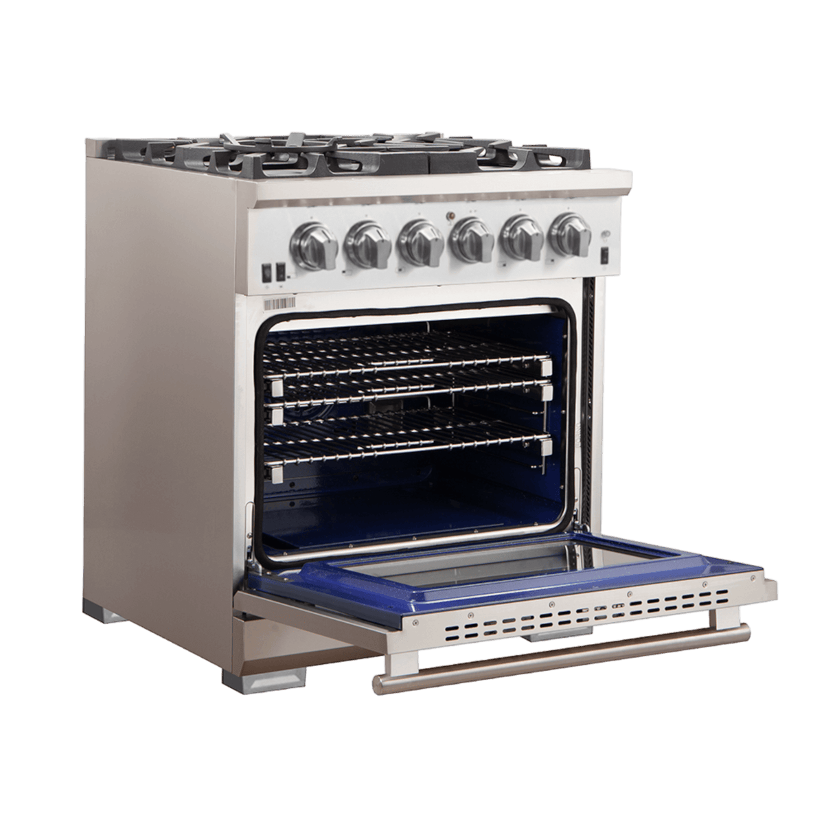 FORNO - Capriasca Titanium Professional 30&quot; Freestanding Gas Range
