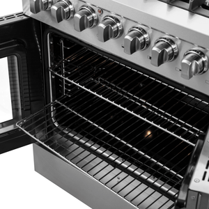 FORNO - Galiano 30″ Freestanding French Door Dual Fuel Range