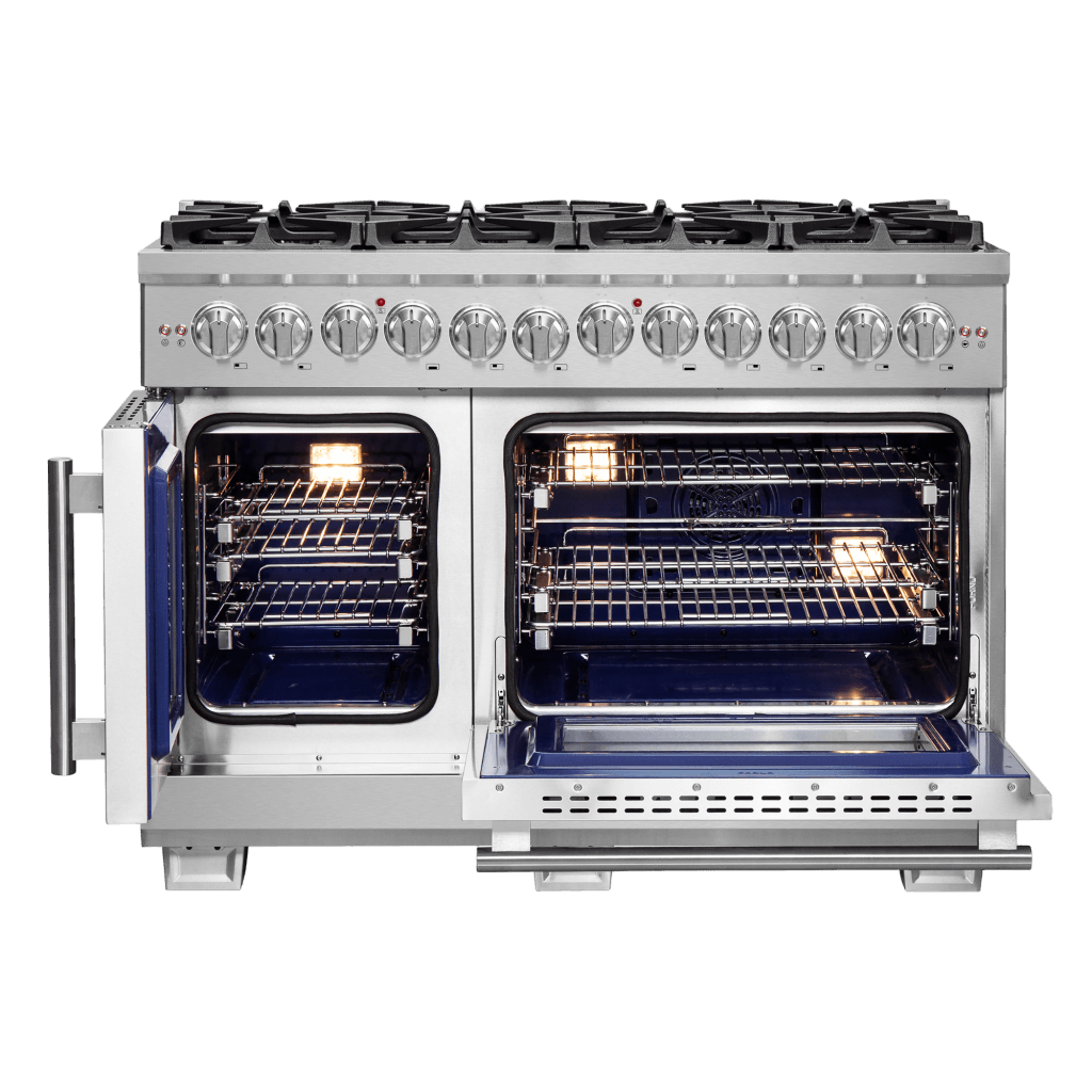FORNO - Capriasca 48″ Freestanding French Door Dual Fuel Range