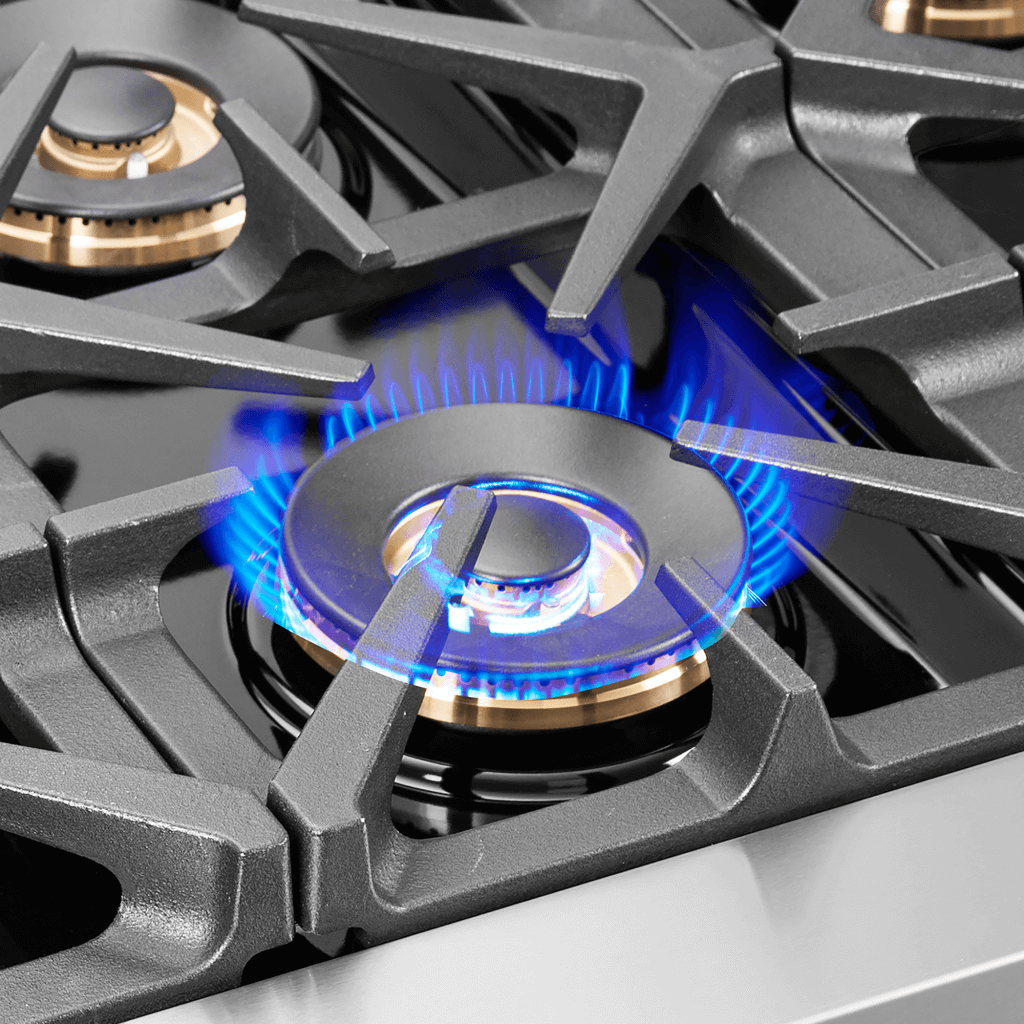 FORNO - Capriasca 48″ Freestanding French Door Dual Fuel Range