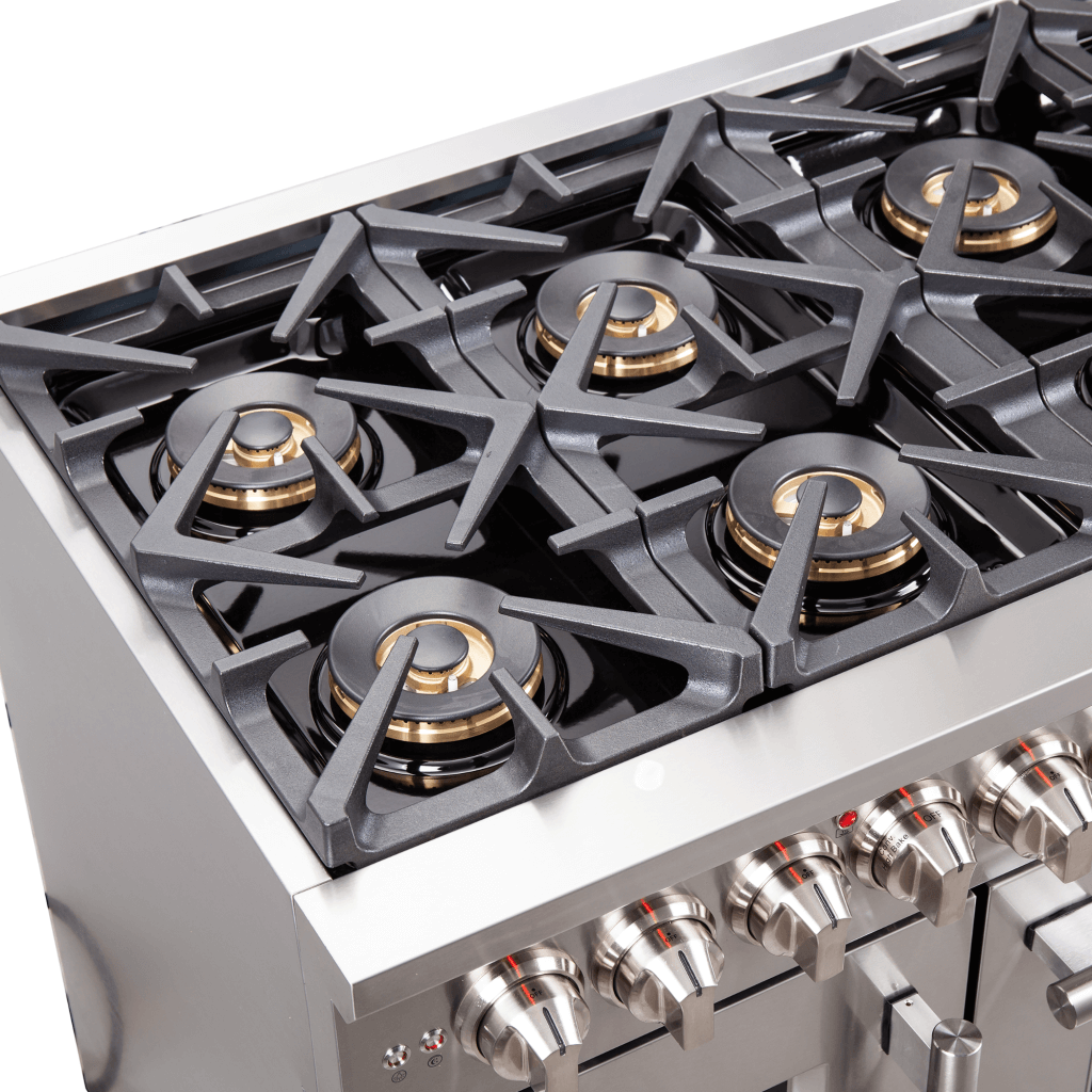 FORNO - Capriasca 48″ Freestanding French Door Dual Fuel Range