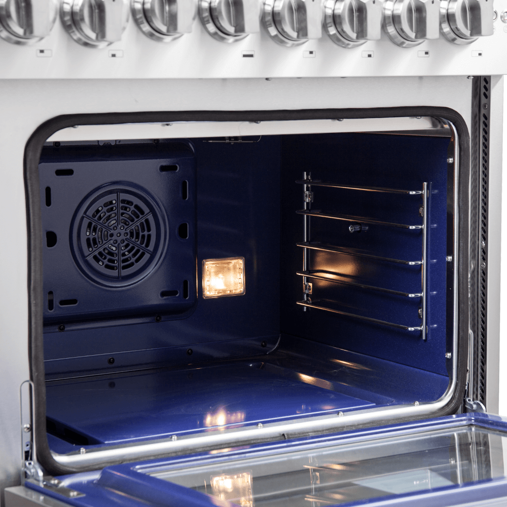 FORNO - Capriasca 48″ Freestanding French Door Dual Fuel Range