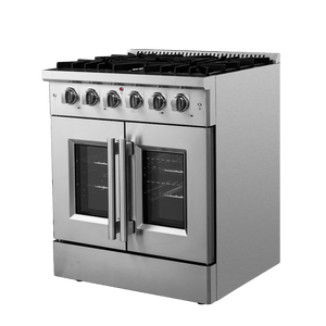 FORNO - Galiano 30″ Freestanding French Door Gas Range