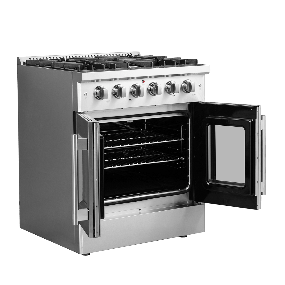 FORNO - Galiano 30″ Freestanding French Door Gas Range