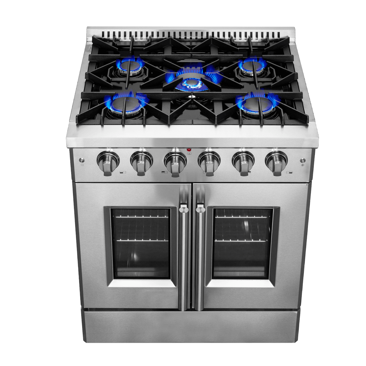 FORNO - Galiano 30″ Freestanding French Door Gas Range
