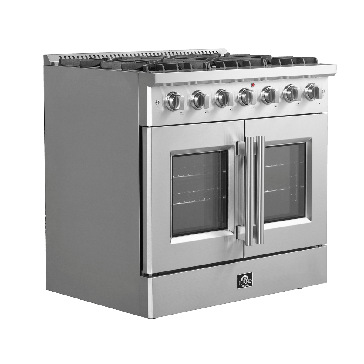 FORNO - Galiano 36″ Freestanding French Door Gas Range