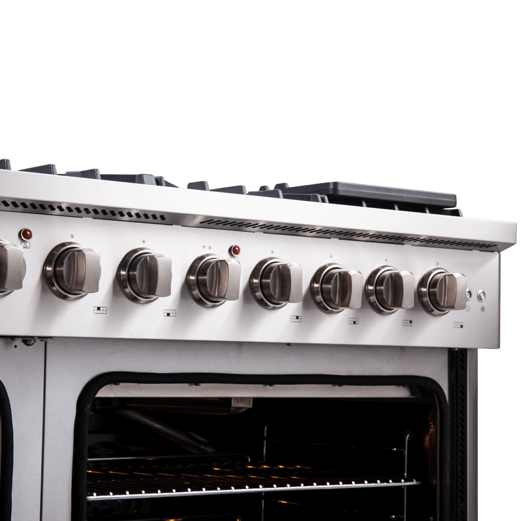 FORNO - Galiano 48″ Freestanding French Door Gas Range