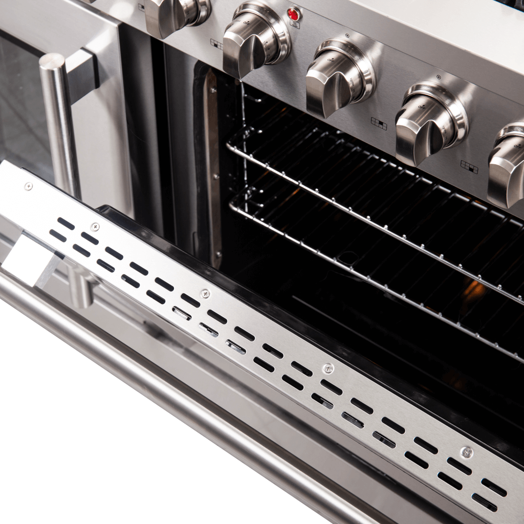 FORNO - Galiano 48″ Freestanding French Door Gas Range