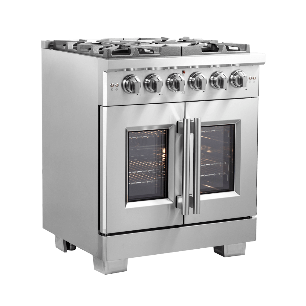 FORNO - Capriasca 30″ Freestanding French Door Gas Range