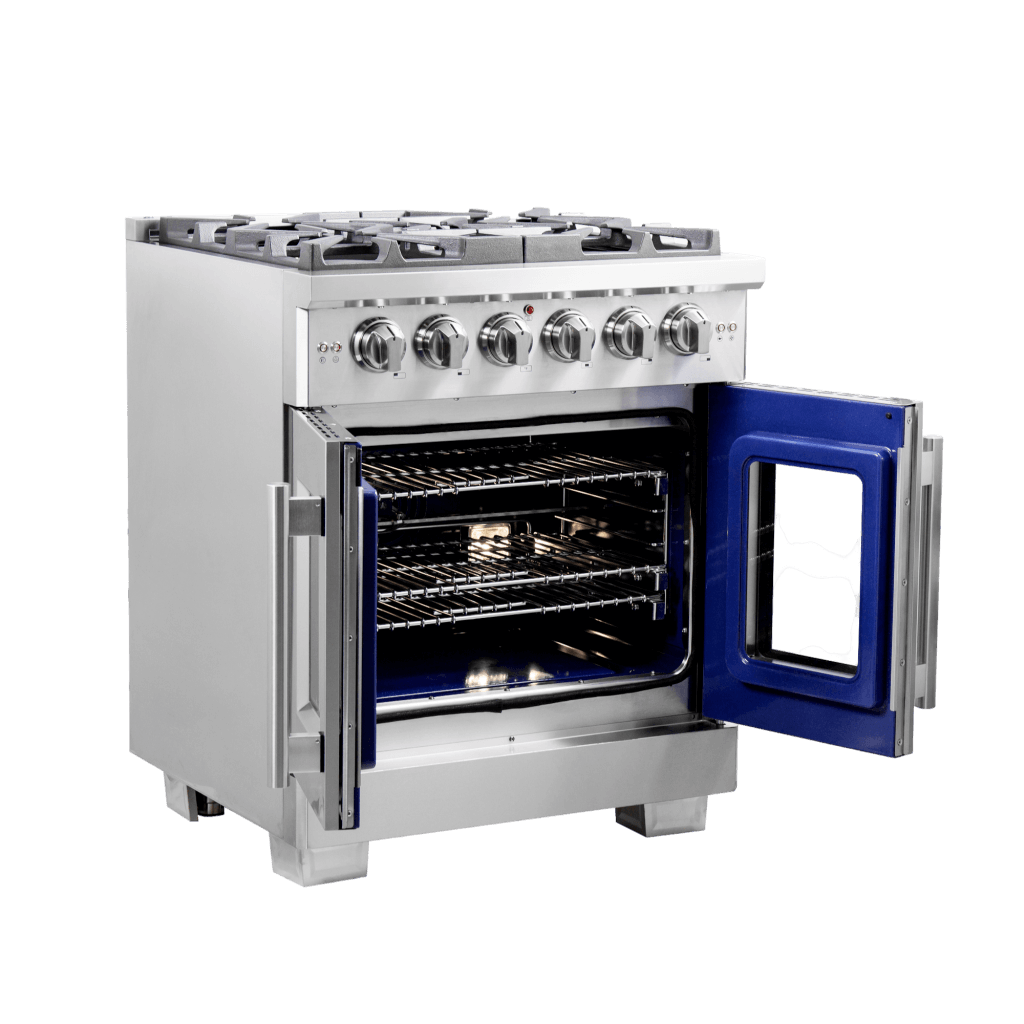 FORNO - Capriasca 30″ Freestanding French Door Gas Range