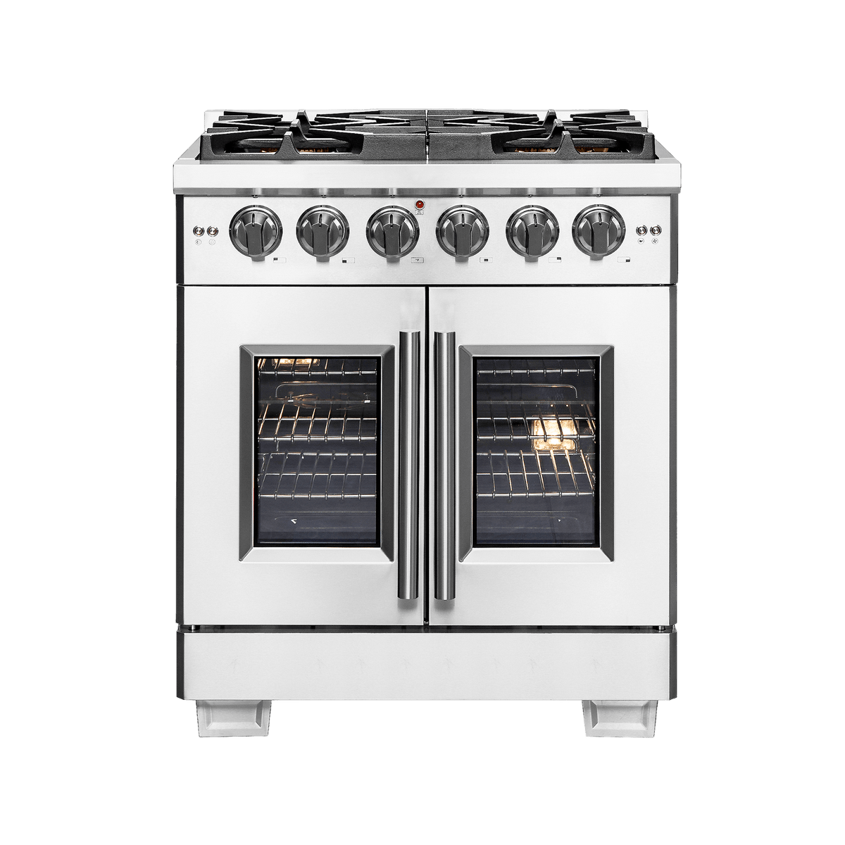 FORNO - Capriasca 30″ Freestanding French Door Gas Range