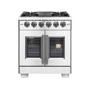 FORNO - Capriasca 30″ Freestanding French Door Gas Range