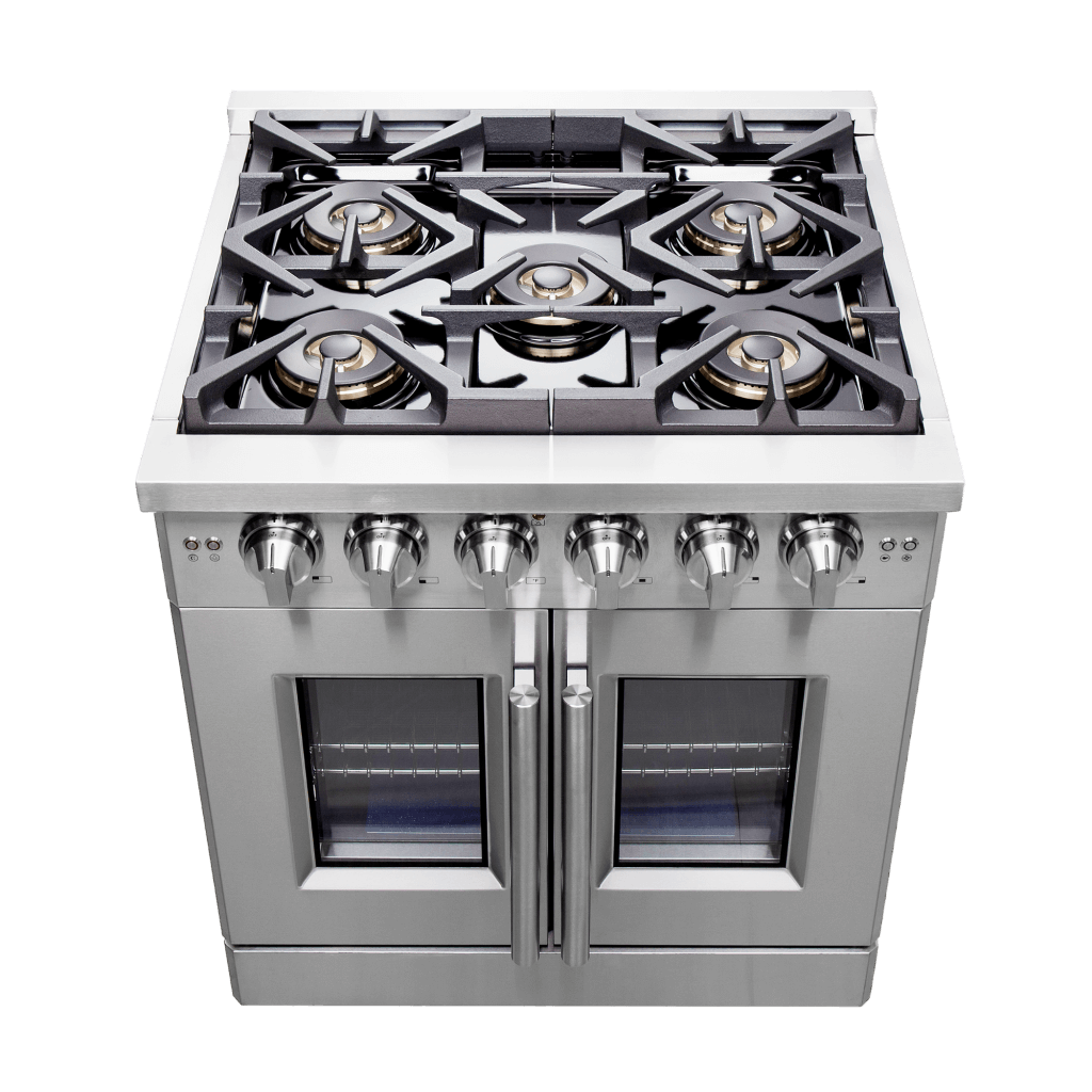 FORNO - Capriasca 30″ Freestanding French Door Gas Range