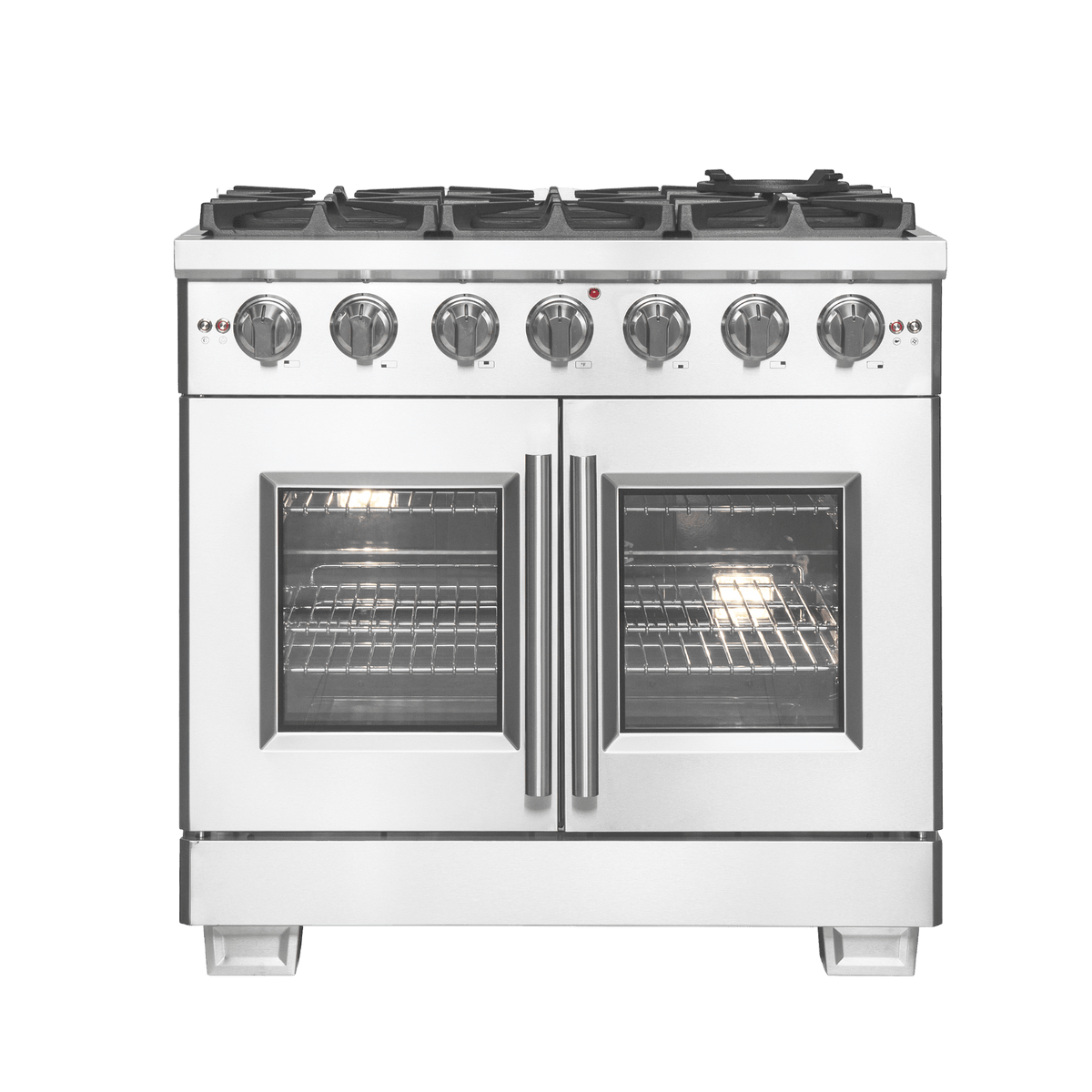 FORNO - Capriasca 36″ Freestanding French Door Gas Range