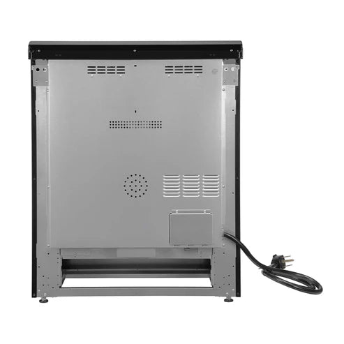 FORNO - Leonardo Espresso 30-Inch Slide-In Stainless Steel Induction Range, Convection Oven, 5 Cooking Zones