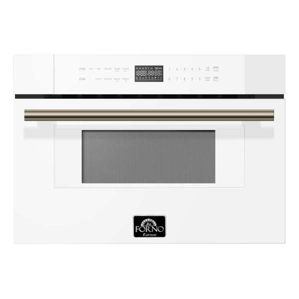 FORNO - Capoliveri Espresso White 30 Inch 1000 Watts Microwave Drawer 1.2 cu.ft.