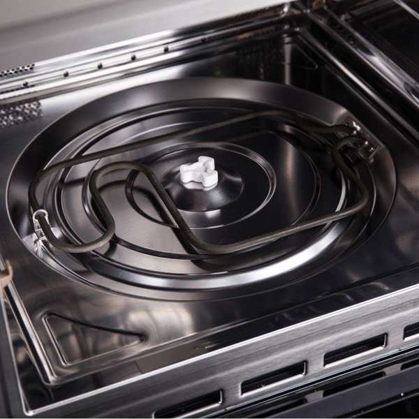 FORNO - Oliena Espresso Black 30 Inch 1750 Watt Compact Oven &amp; 1000 Watt Microwave, 1.6 cu. ft.