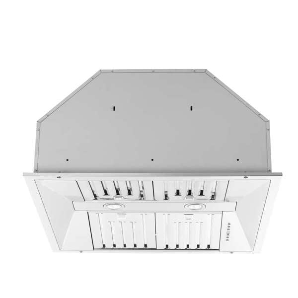 FORNO - Altilia 30-Inch Insert Range Hood, Stainless Steel, LED Lighting, Baffle Filters