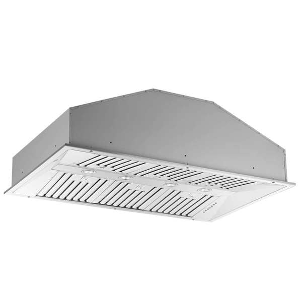 FORNO - Altilia 48-Inch Insert Range Hood, Stainless Steel, LED Lighting, Baffle Filters