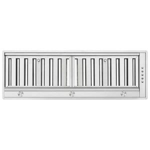 FORNO - Frassanito 36-Inch Recessed Range Hood, 450 CFM, Stainless Steel Baffle Filters, LED Lighting