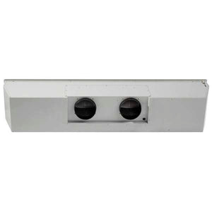 FORNO - Frassanito 60-Inch Recessed Range Hood, Stainless Steel Baffle Filters, LED Lighting