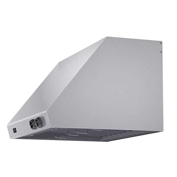 FORNO - Biagio 30-Inch Wall Mounted Range Hood, Stainless Steel, Heavy Duty