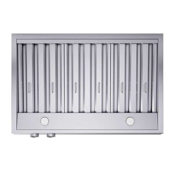 FORNO - Biagio 36-Inch Wall Mounted Range Hood, Stainless Steel, Heavy Duty