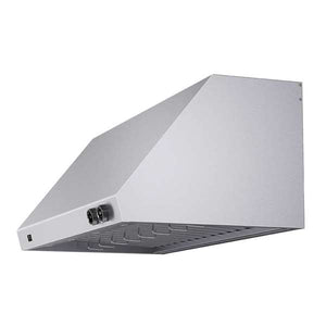 FORNO - Biagio 48-Inch Wall Mounted Range Hood, Stainless Steel, Heavy Duty