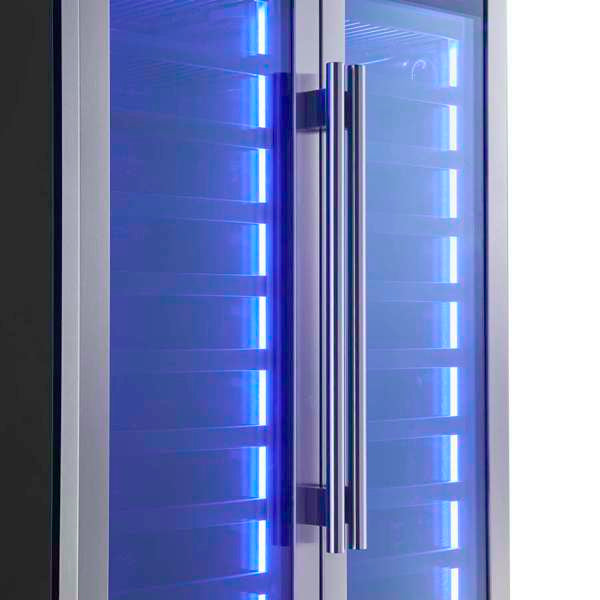 FORNO - Campania 32&quot; Wine Cooler Stainless Steel, Dual Wine Zones, 2 Beverage Drawers, 17.7 cu.ft.