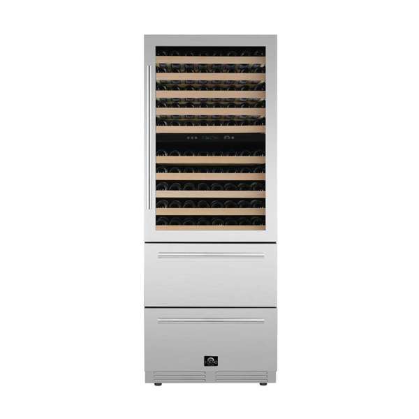 FORNO - Celano 30&quot; Dual Zone Wine Cellar &amp; Beverage Cooler, 21.3 cu.ft.