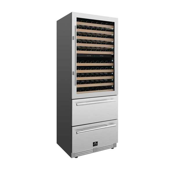 FORNO - Celano 30&quot; Dual Zone Wine Cellar &amp; Beverage Cooler, 21.3 cu.ft.