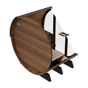 Finnmark - Cedar Combination Barrel Sauna FD-6