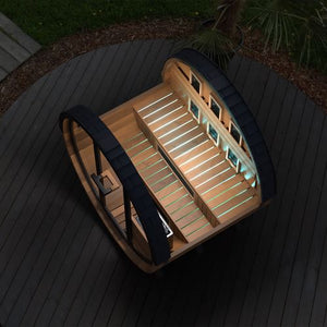 Finnmark - Cedar Combination Barrel Sauna FD-6