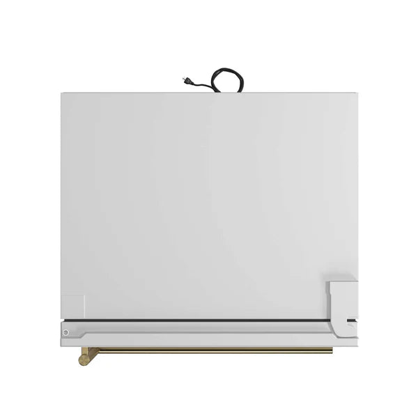 FORNO - Milano 2-Piece 62-Inch Freestanding Dual Bottom Freezer Refrigerator, White – 34.4 cu.ft, Touch Control, Ice Maker