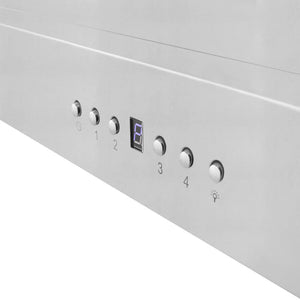 ZLINE - 48" Convertible Vent Wall Mount Range Hood in Stainless Steel (KE-48)